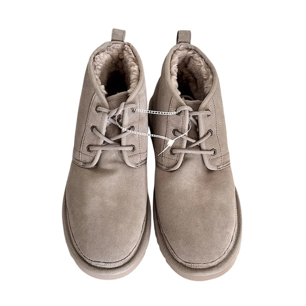 UGG Men’s Neumel Chukka Ankle Boot Suede - Putty Sz 12, NEW NWOT